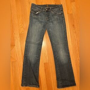 7 for All Mankind Vintage Light Wash Denim Jeans